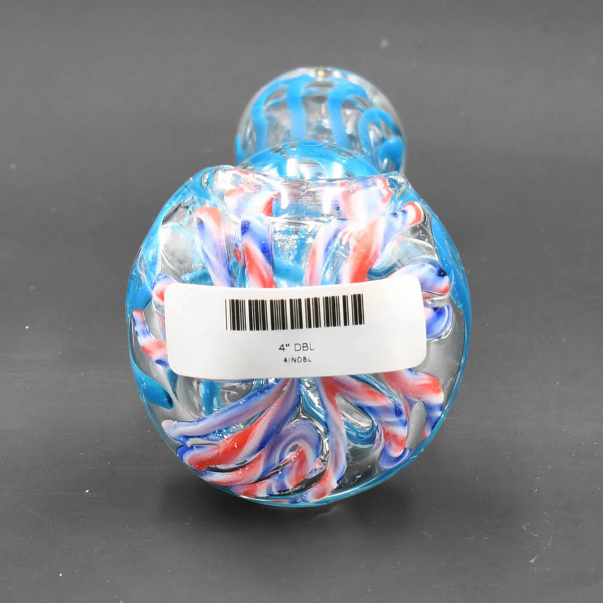 Assorted 4-Inch Double Glass Hand Pipes - 4INDBL - Image 5