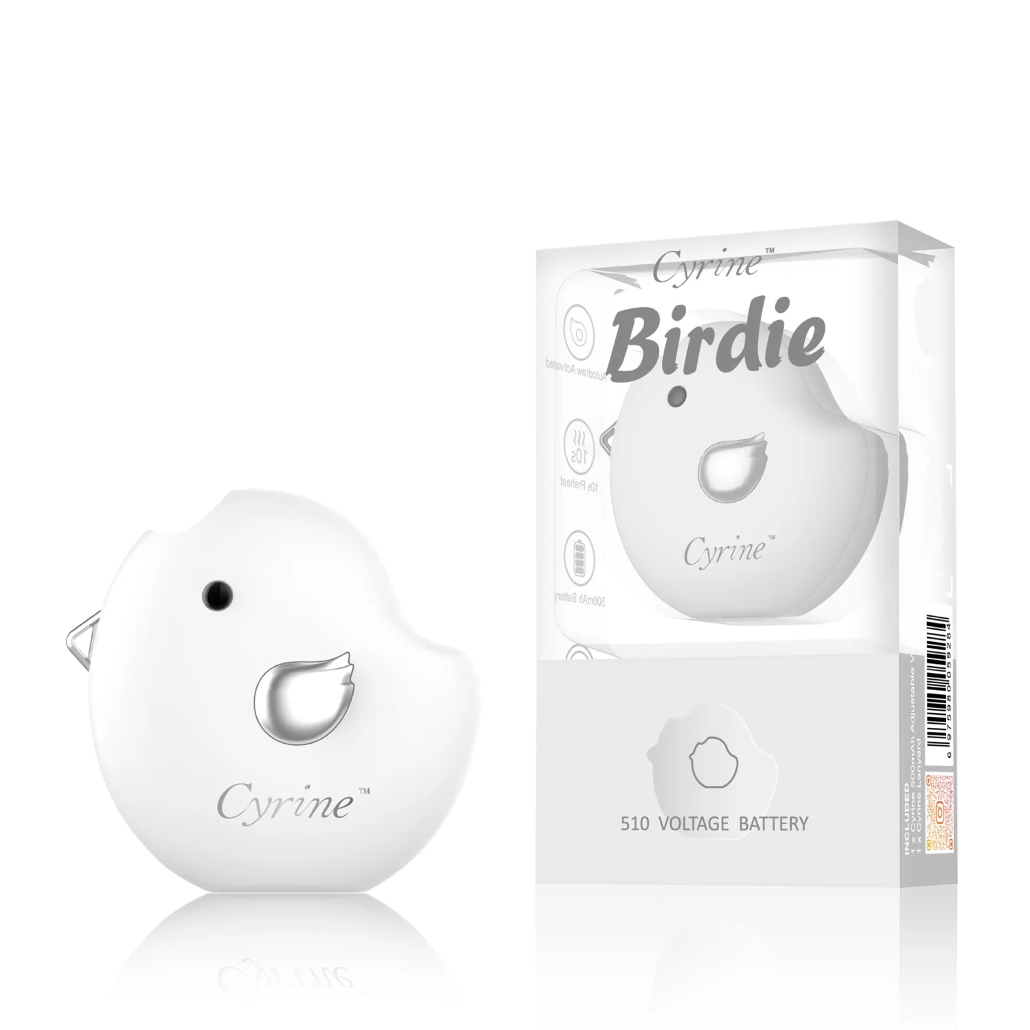 Cyrine Birdie 510 Thread Vape Cart Battery - Image 5