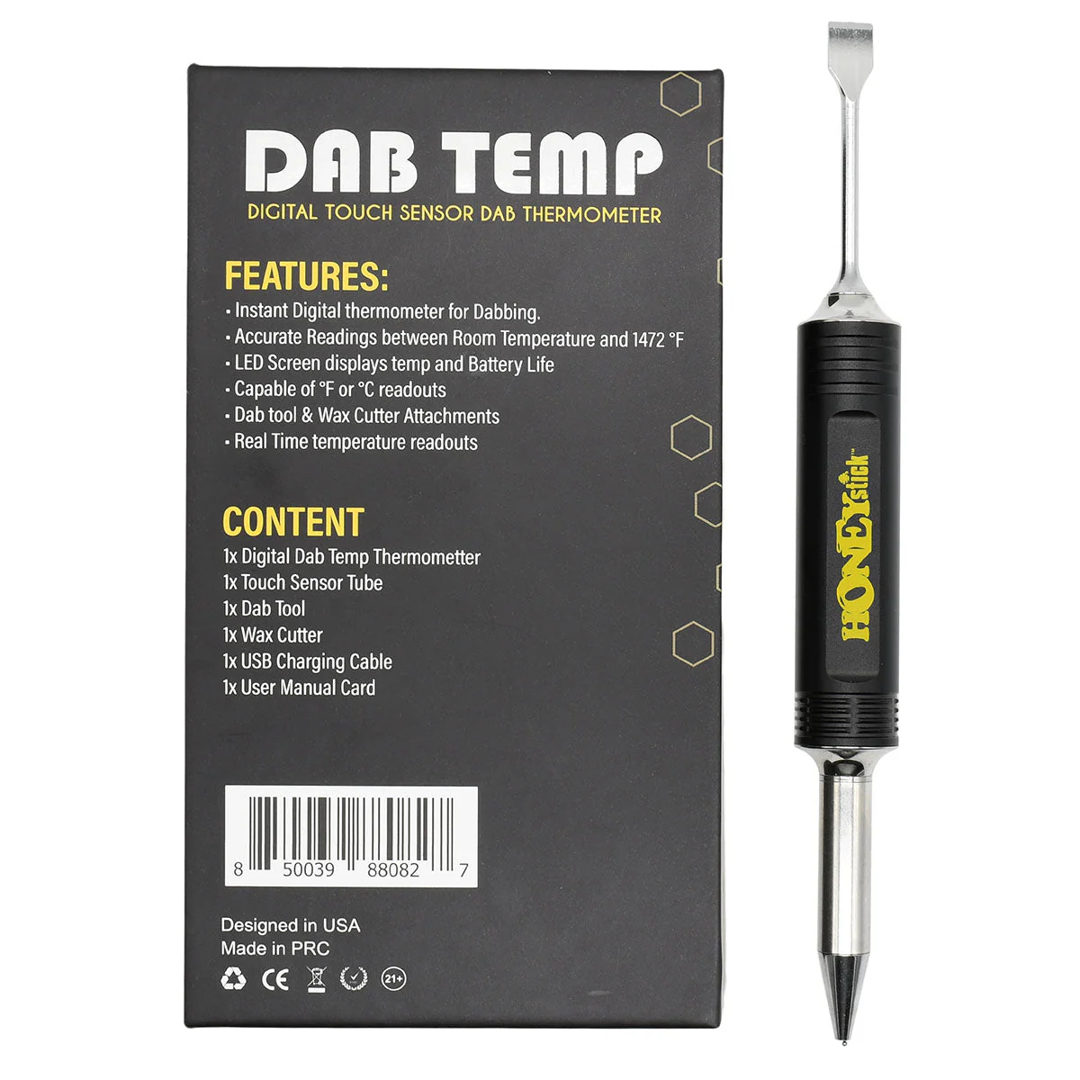 Honeystick Dab Temperature Reader - Instant Digital Dab Thermometer - Image 4