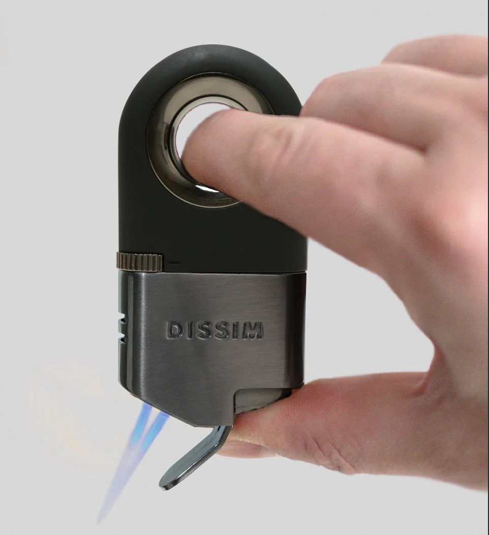 Dissim Dual Torch Dab Lighter with Inversion Technology - Image 9
