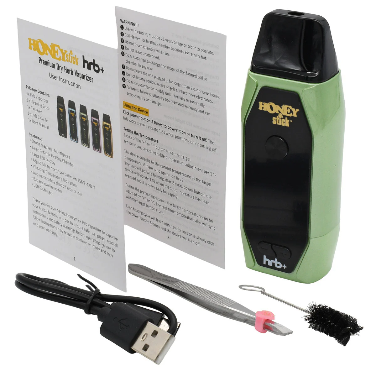 HoneyStick HRB Plus Dry Herb Vaporizer - Image 25