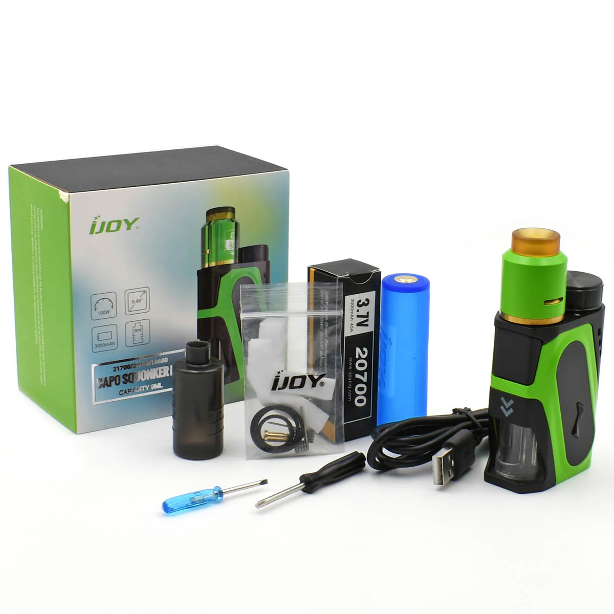 iJoy Capo Squonker Vape Mod Kit - Image 2
