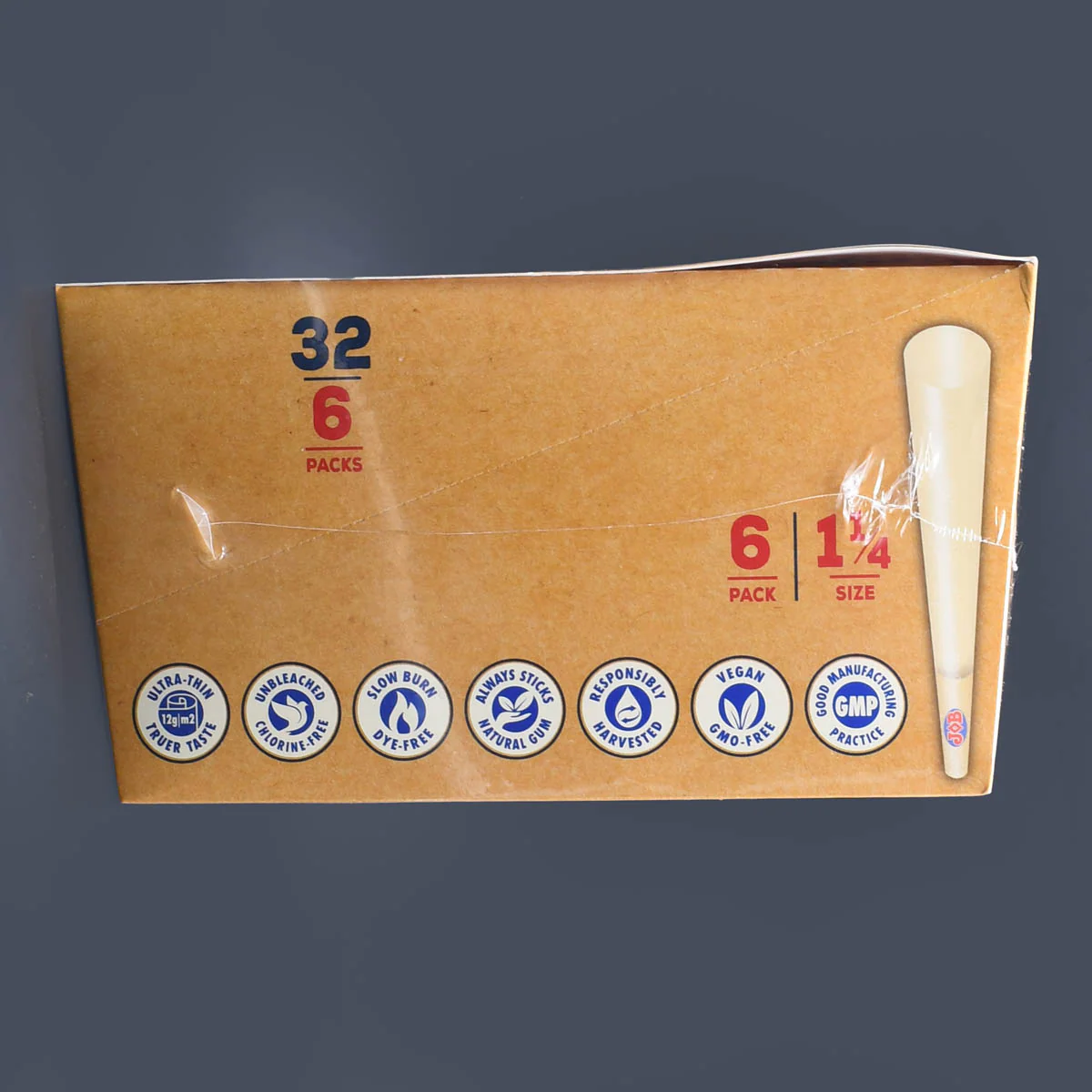 JOB Unbleached Pre-Rolled Cone Paper - Image 6