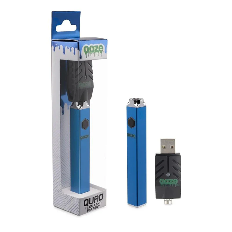 Ooze Quad Flex Temp 510 Thread Vape Pen - Image 8