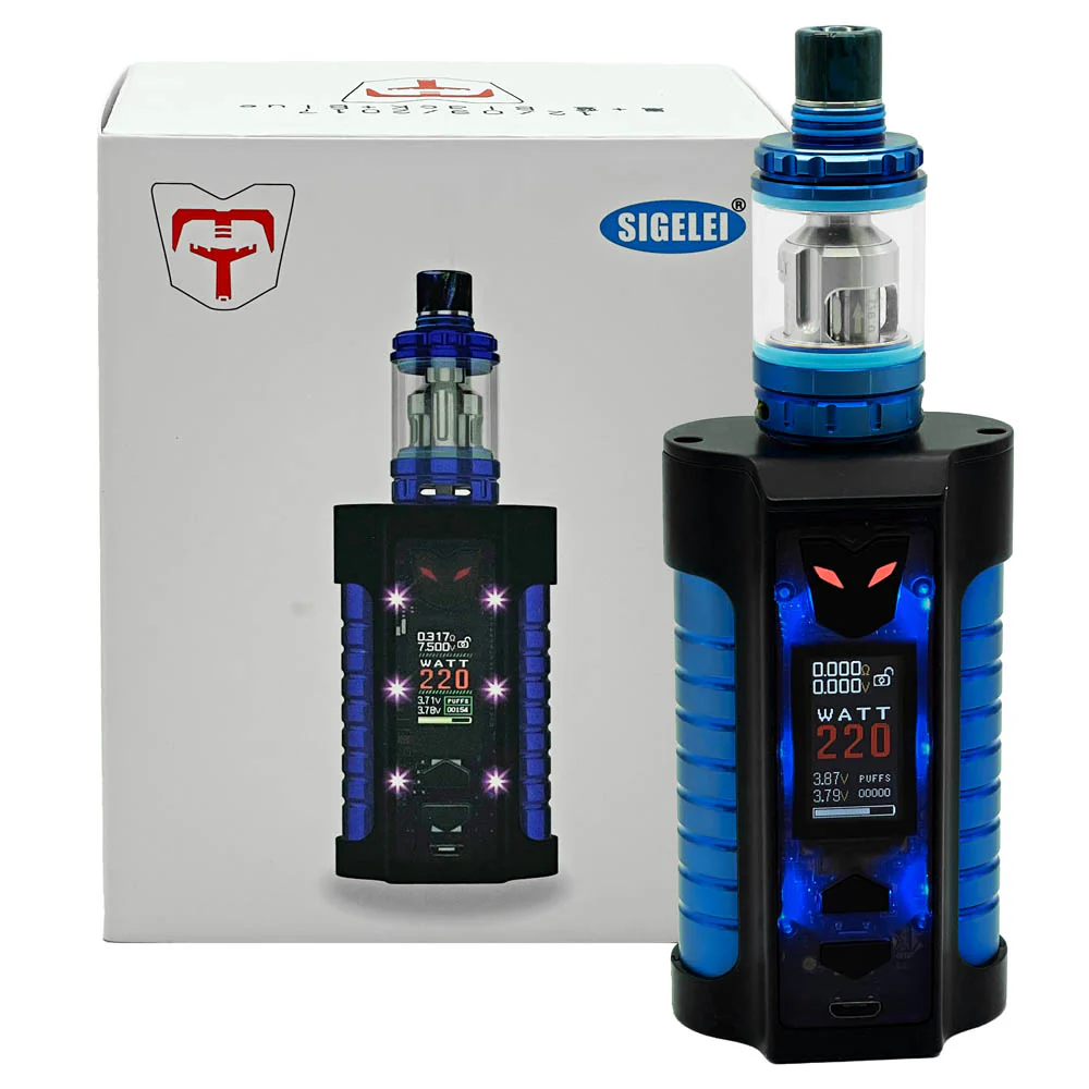 Sigelei MT 220W TC Box MOD Vape Kit for E-Liquid - Image 4