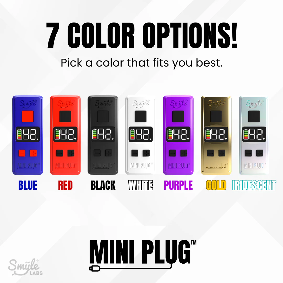 Smyle Labs Mini Plug 510 Thread Vape Cart Battery - Image 14