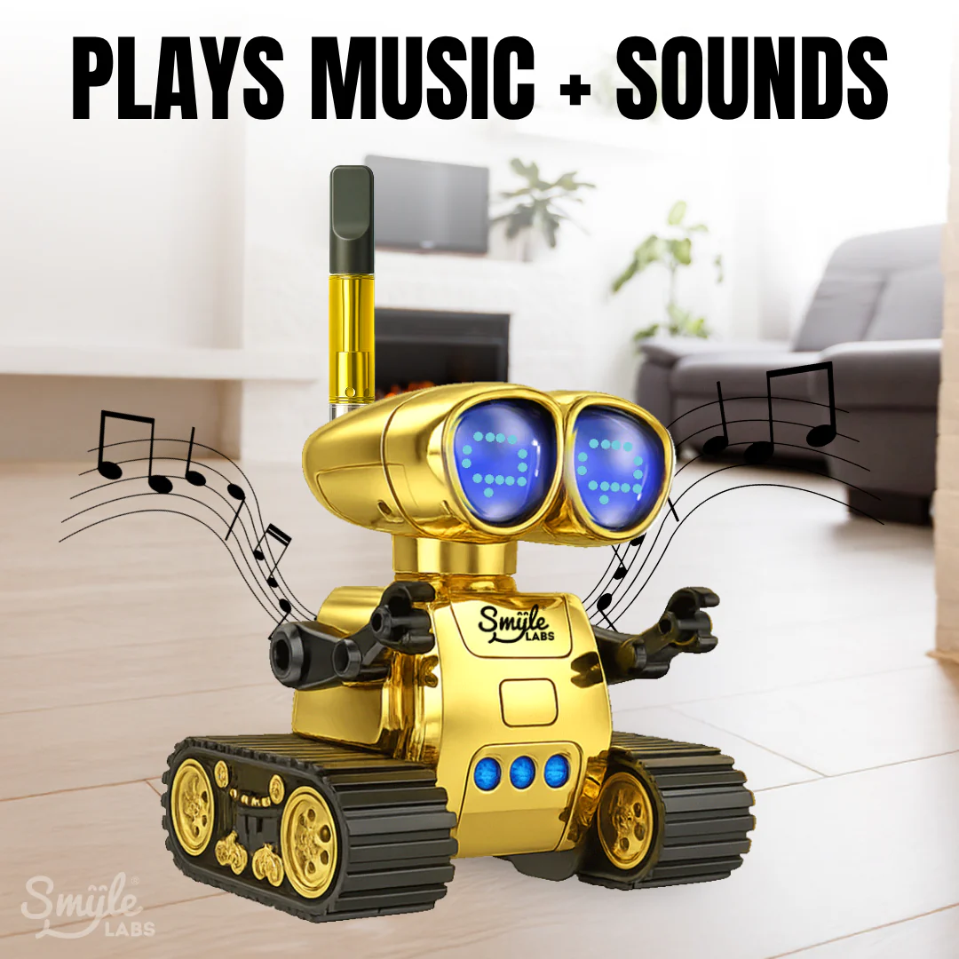 Smyle Labs Robotjamin Limited Edition Remote Control 510 Thread Vape Cart Battery - Image 7