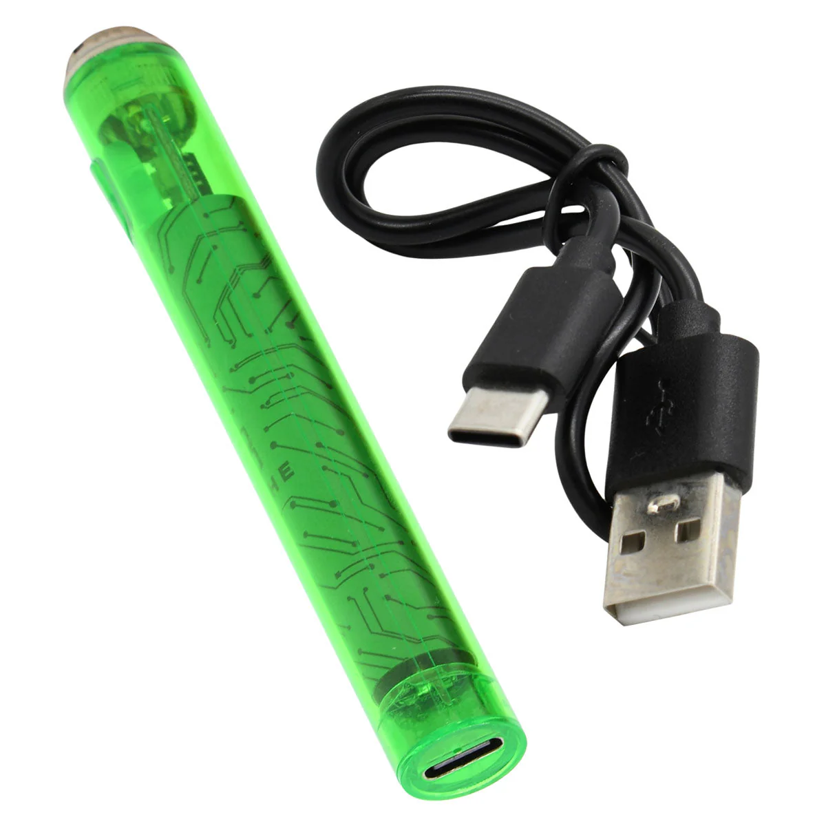 Stache Transparent 510 Thread Vape Cart Pen Battery - Image 9