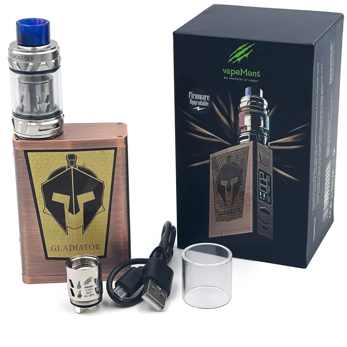Vapemonster Gladiator Box Mod Vaporizer Kit - Image 2