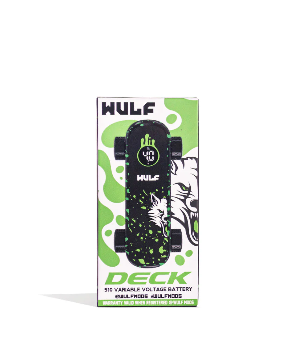 Wulf Mods Deck 510 Thread Vape Cart Battery - Image 3