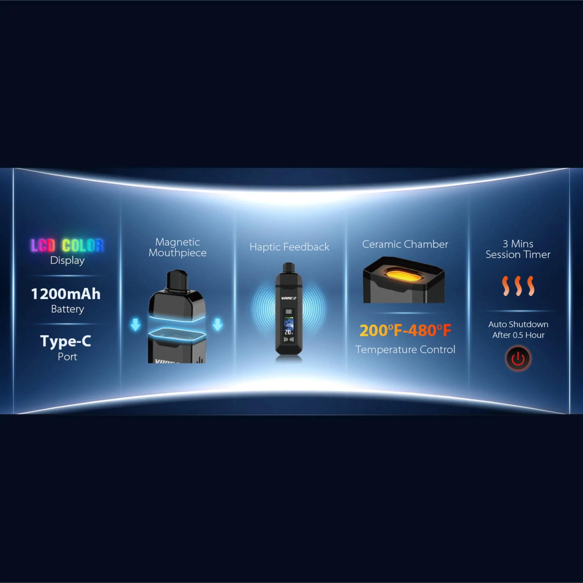 Yocan Vane 2 Dry Herb Vaporizer - Image 9